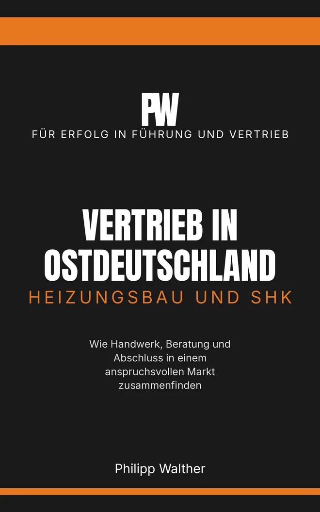 Buchcover: Vertrieb in Ostdeutschland – Heizungsbau und SHK