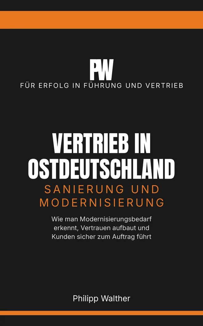 Buchcover: Vertrieb in Ostdeutschland – Sanierung und Modernisierung